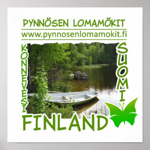 Pynnösen Lomamökit poster