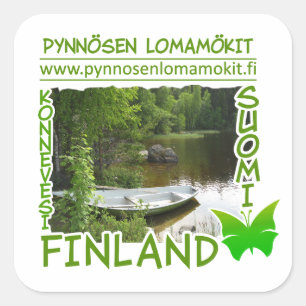 Pynnösen Lomamökit stickers