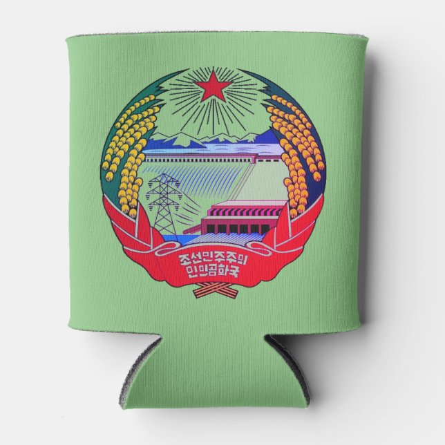 Pyongyang, North Korea (DPRK) Hermit Kingdom Can Cooler (Front)