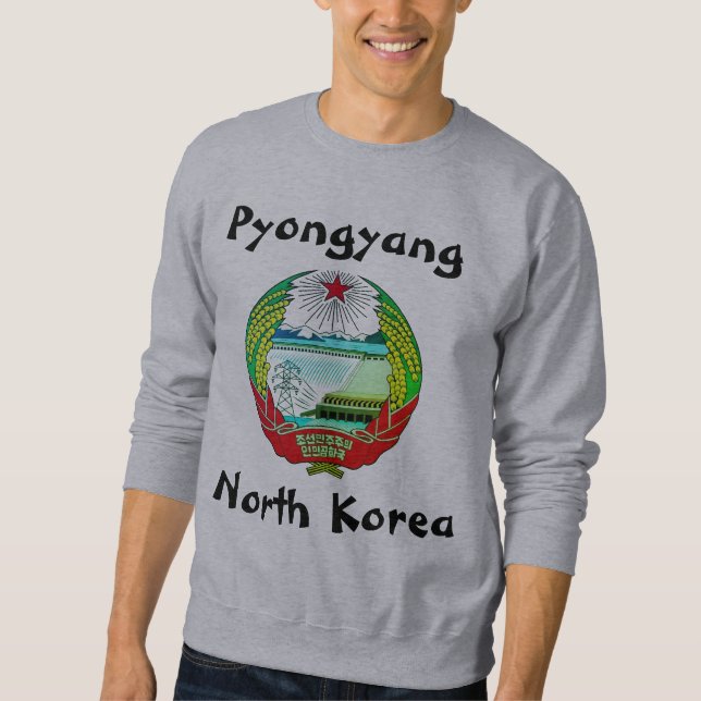 Pyongyang, North Korea (DPRK) Hermit Kingdom Sweatshirt (Front)