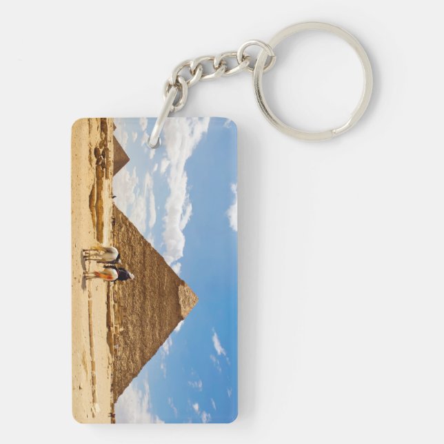 Pyramid Keychain (Back)