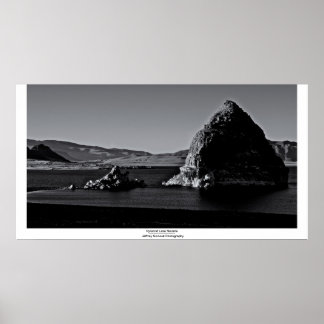 Pyramid lake Nevada Poster