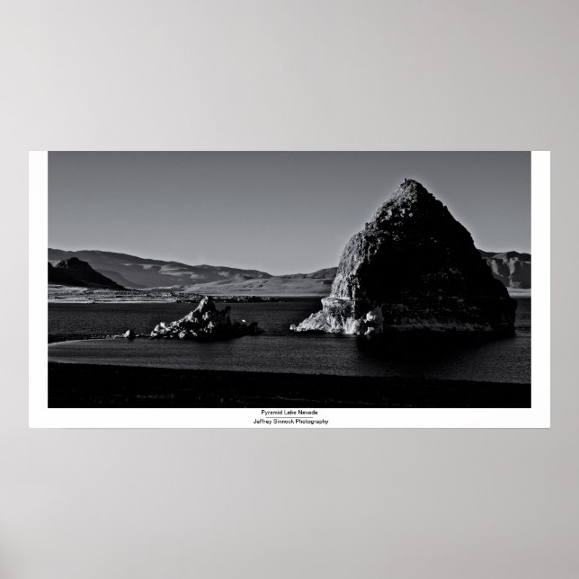 Pyramid lake Nevada Poster (Front)