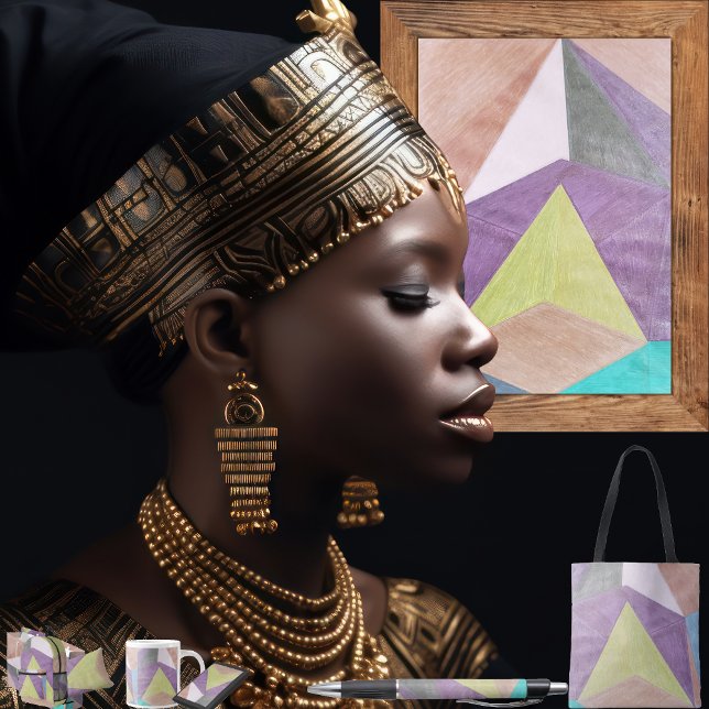 Pyramid Notebook (Get the full "Pyramid" collection at: https://bit.ly/SmartArtZazzle. )