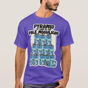 Pyramid of Cans in the Pale Moonlight T-Shirt