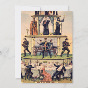 Pyramid Of Capitalist System Invitation