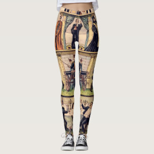 Pyramid Of Capitalist System Leggings