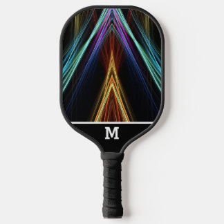  Pyramid of Colours vivid rays with Monogram Pickleball Paddle