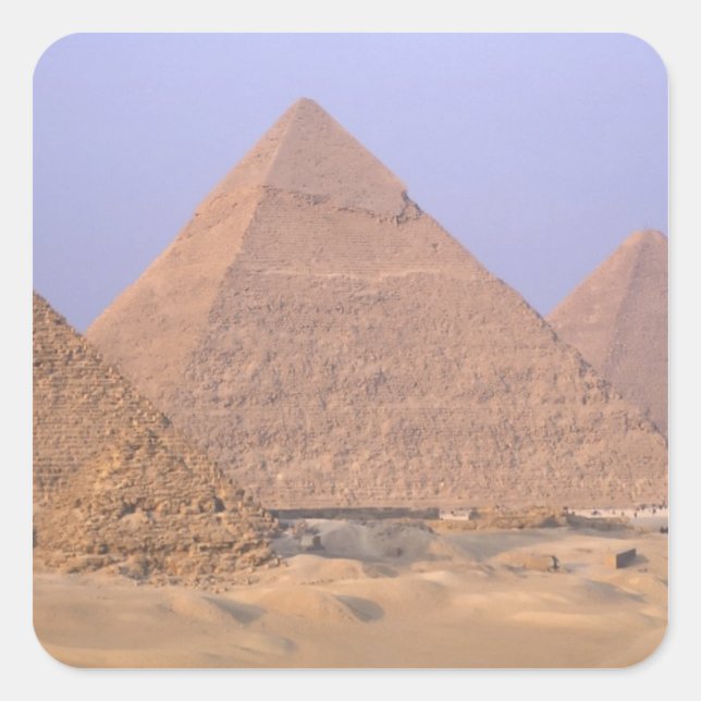 Pyramid of Menkaure Mycerinus), Pyramid of Square Sticker (Front)