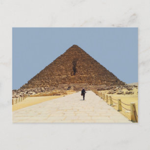 Pyramid of Menkaure on the Giza plateau  Postcard