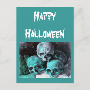 Pyramid of Skulls After Cezanne Postcard