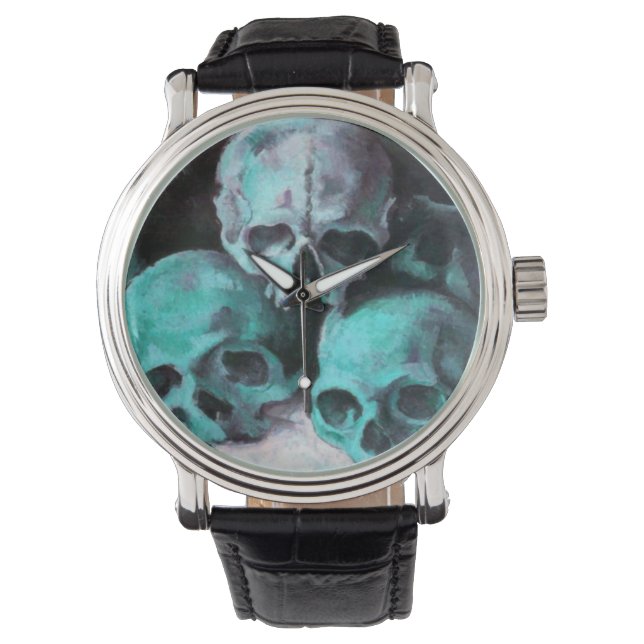 Pyramid of Skulls After Cezanne Watch (Front)