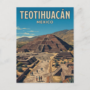 Pyramid of the Sun Postcard