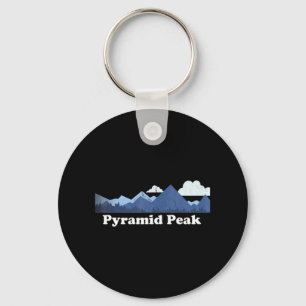 Pyramid Peak Bagger New York NY Climbing Hiking Keychain