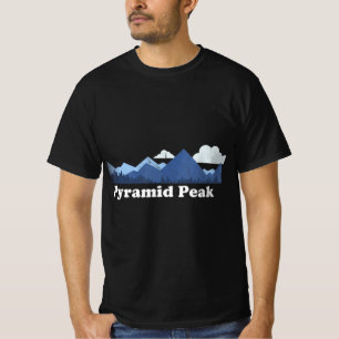 Pyramid Peak Bagger New York NY Climbing Hiking  T-Shirt