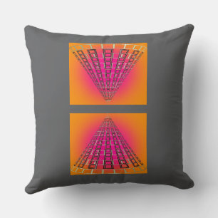 Pyramid Points  Throw Pillow