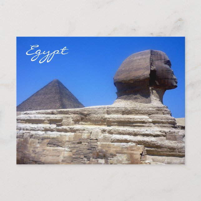 pyramid sphinx postcard (Front)