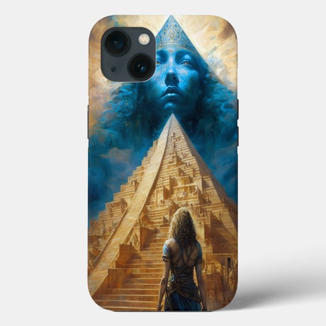 Pyramid Visionary Surreal Case-Mate iPhone Case (Back)