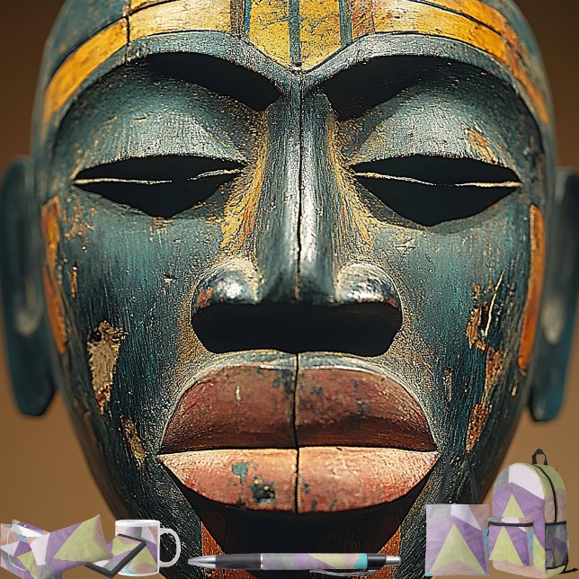 Pyramid Wrapping Paper Sheet (Get the full "Pyramid" collection at: https://bit.ly/SmartArtZazzle. )