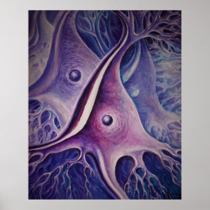 pyramidal neuron poster