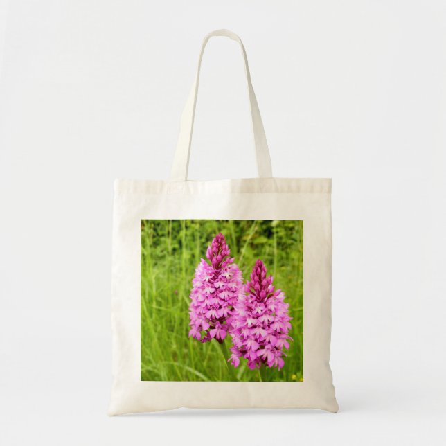 Pyramidal Orchid Tote Bag (Front)