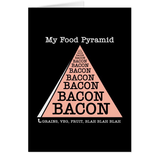 Pyramide alimentaire de Bacon (Devant)