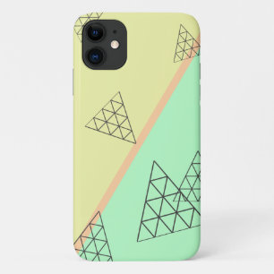 Pyramide Triangle Formes iPhone 11 Coque couvertur