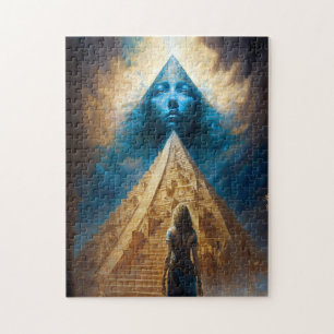 Pyramide Visionnaire Surreal Art Jigsaw Puzzle Puz