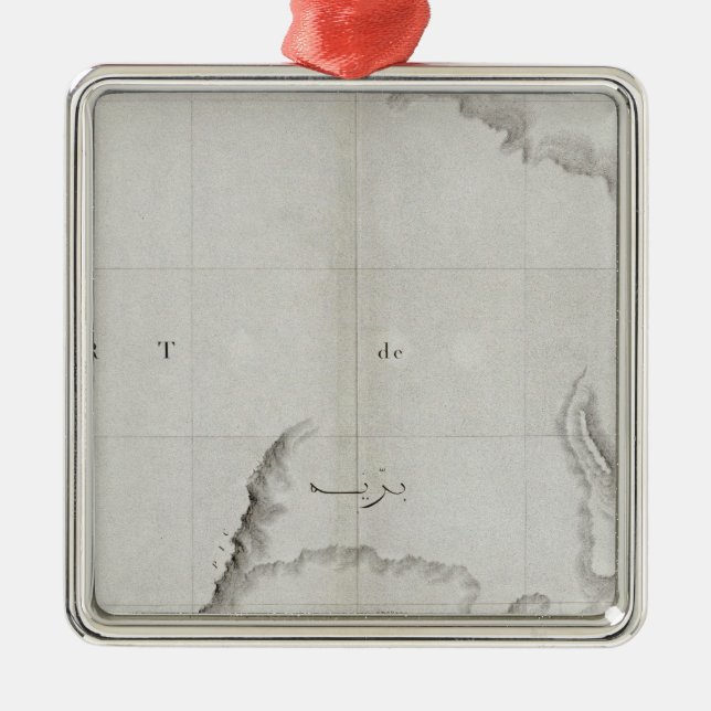 Pyramides, Egypt Metal Ornament (Front)