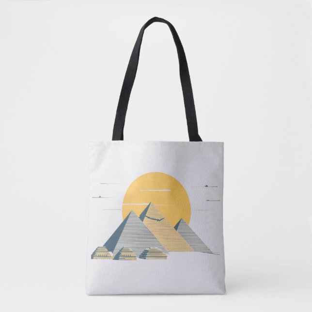 Pyramides et Sun Egypt Sac pour femmes (Devant)
