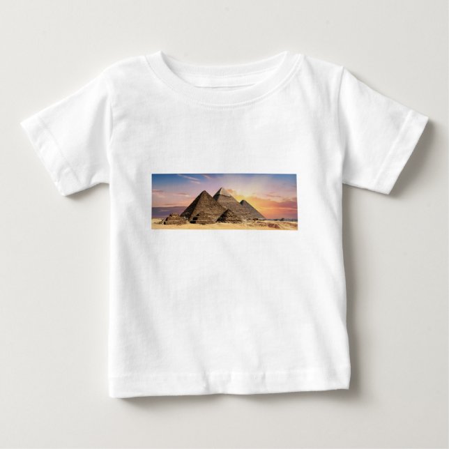 pyramids baby T-Shirt (Front)