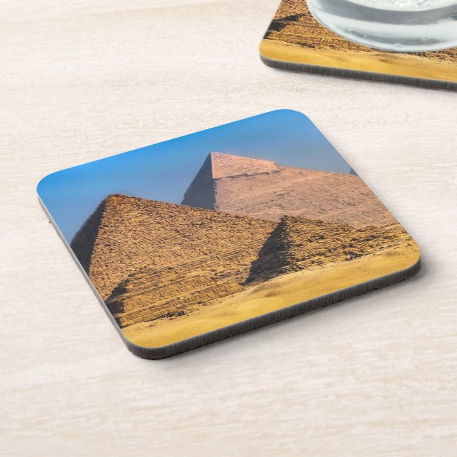 Pyramids Beverage Coaster (Left Side)
