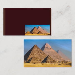 Pyramids Business Card