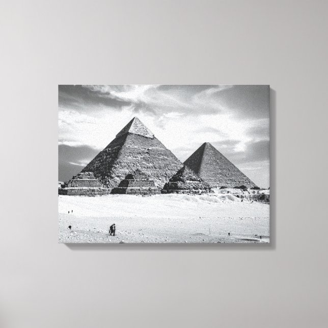 Pyramids Canvas Print (Front)
