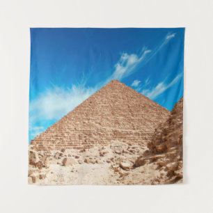 Pyramids in giza ancient, antiquities, archaeology tapestry