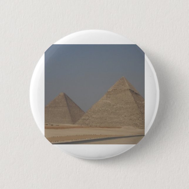 pyramids of Egypt 2 Inch Round Button (Front)