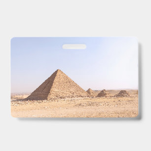 Pyramids of Egypt Coffee Mug Badge