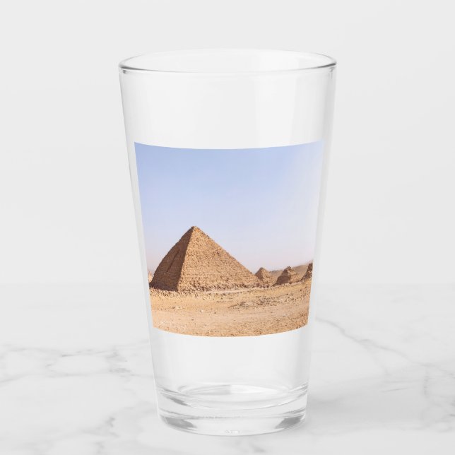Pyramids of Egypt  Glass (Front)