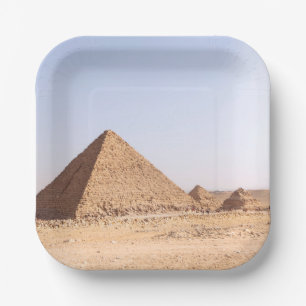 Pyramids of Egypt   Paper Plate