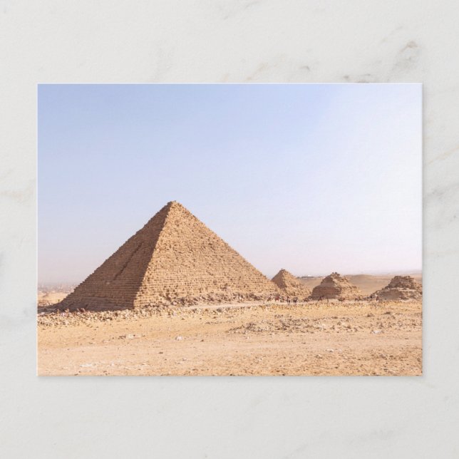 Pyramids of Egypt Postcard (Front)