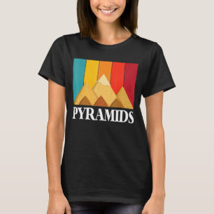 Pyramids Of Giza In Egypt And Sphinx Anubis And Ph T-Shirt