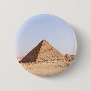 Pyramids of Giza Photography 2 Inch Round Button
