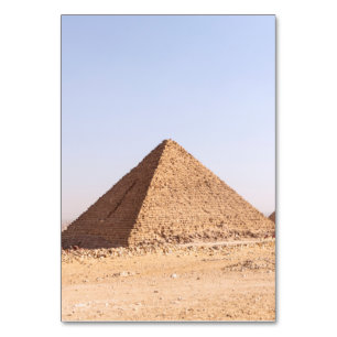 Pyramids of Giza Photography Table Number