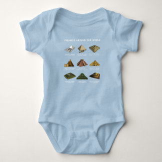 Pyramids Of The World Archaeology Civilizations Baby Bodysuit