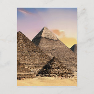 pyramids postcard