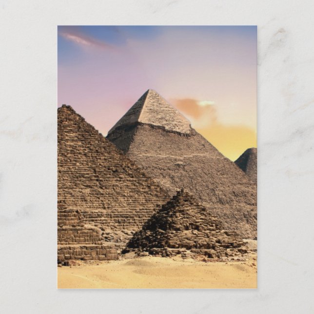 pyramids postcard (Front)