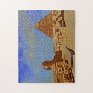 pyramids sphinx egypt jigsaw puzzle