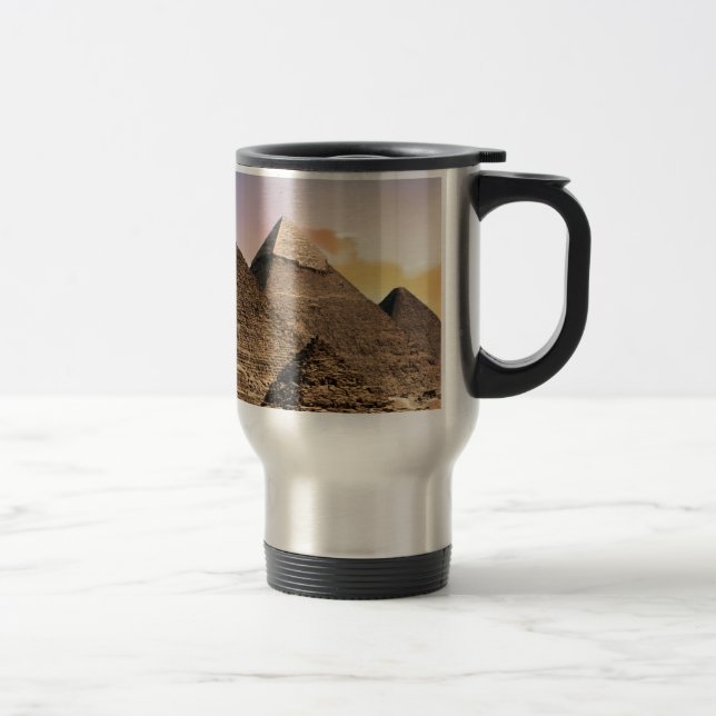 pyramids travel mug (Right)