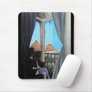 Pyramisa Hotel Painting by Alfred Fox Mouse Pad