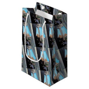 Pyramisa Hotel Painting by Alfred Fox Small Gift Bag